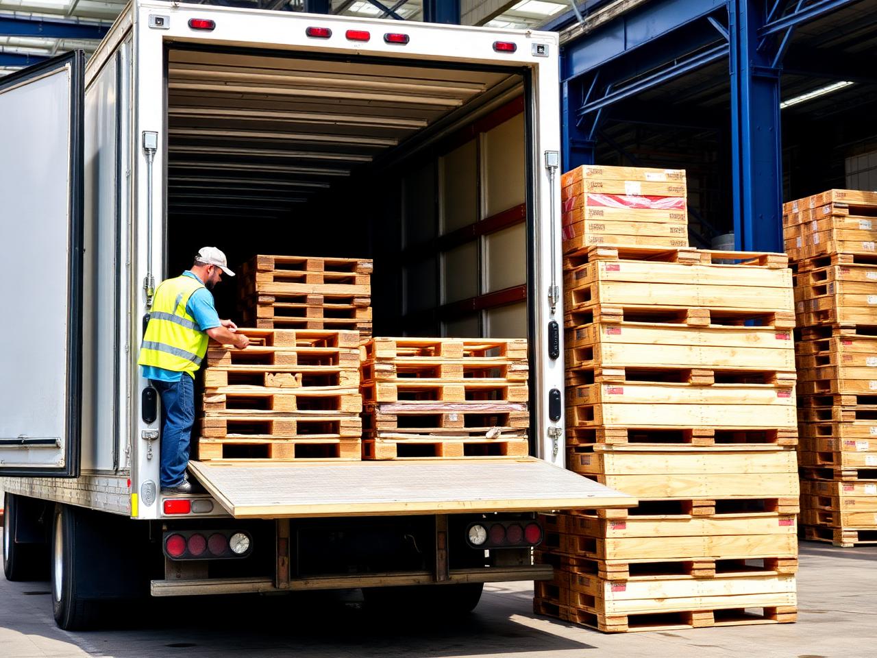 Loading pallets
